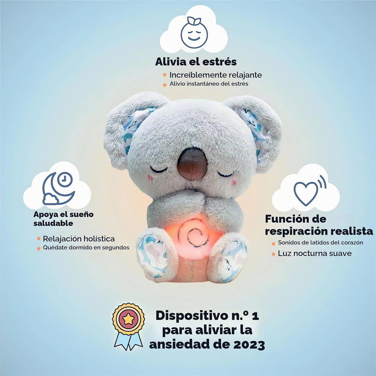 Peluche de koala anti estrés